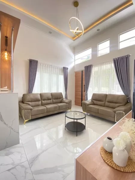 jual Villa 3 kamar Dekat among Tani Full Furniture Kota Batu-2