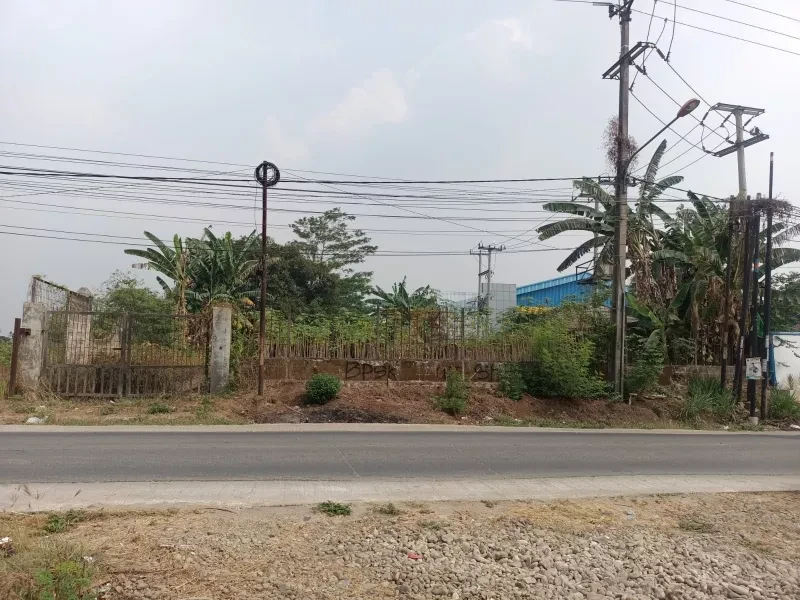 dijual tanah darat jalan utama MT haryono Setu Bekasi kabupaten-1