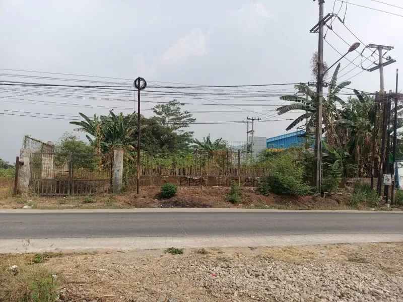 dijual tanah darat jalan utama MT haryono Setu Bekasi kabupaten-2