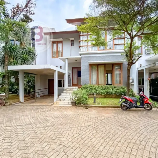 Rumah 2 Lantai Hadap Timur Dlm Komplek Fasilitas Clubhouse Dkt Jakarta-1